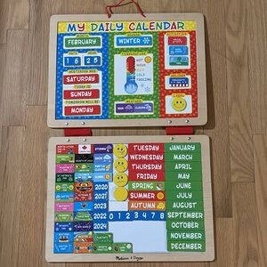 Melissa & Doug My Magnetic Daily Calendar